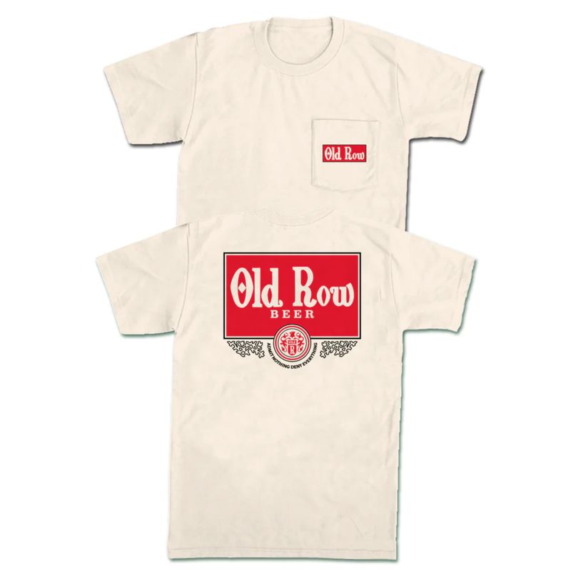 Old Row Beer Vintage Pocket Tee