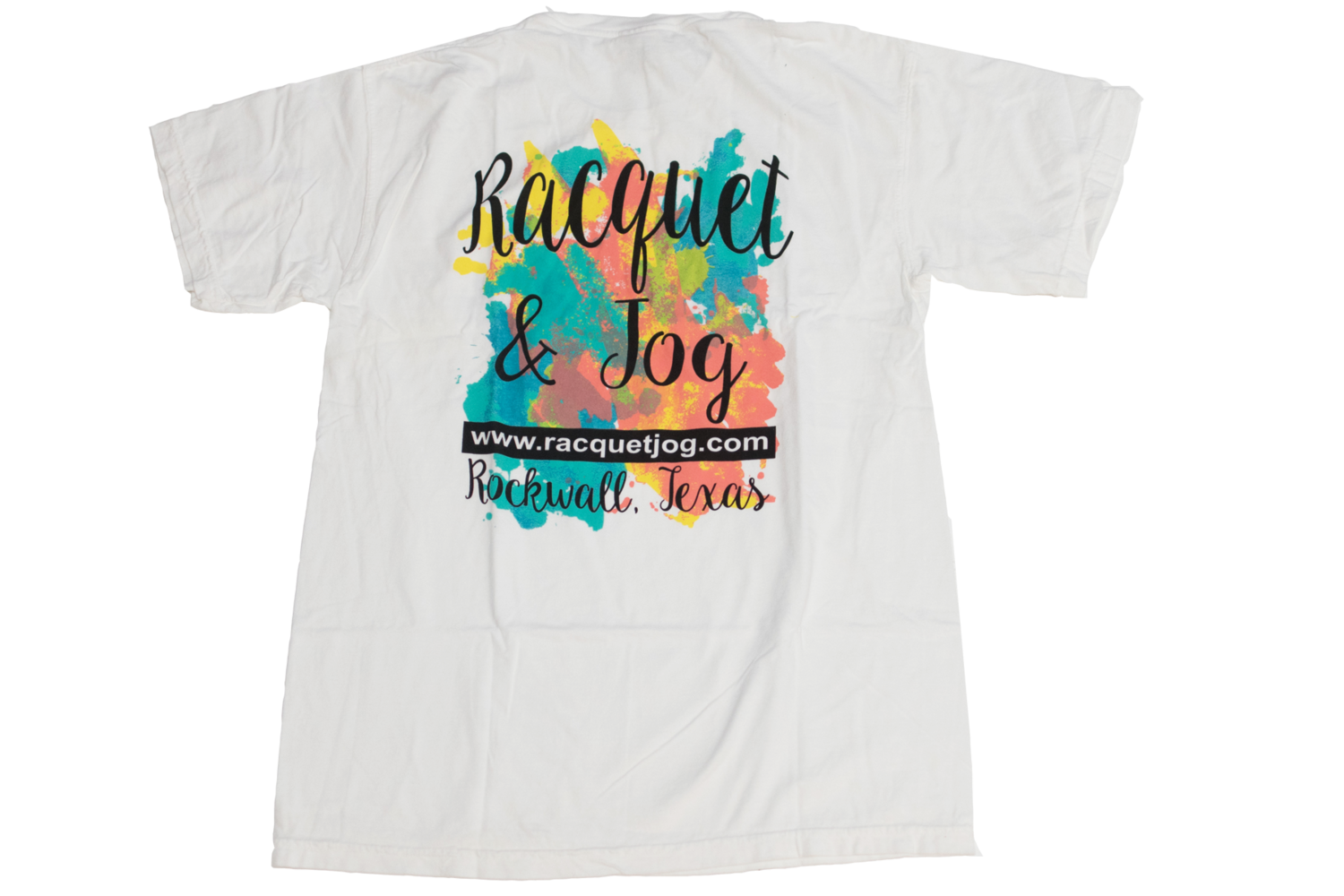 Racquet & Jog Specialty Color Logo Tee
