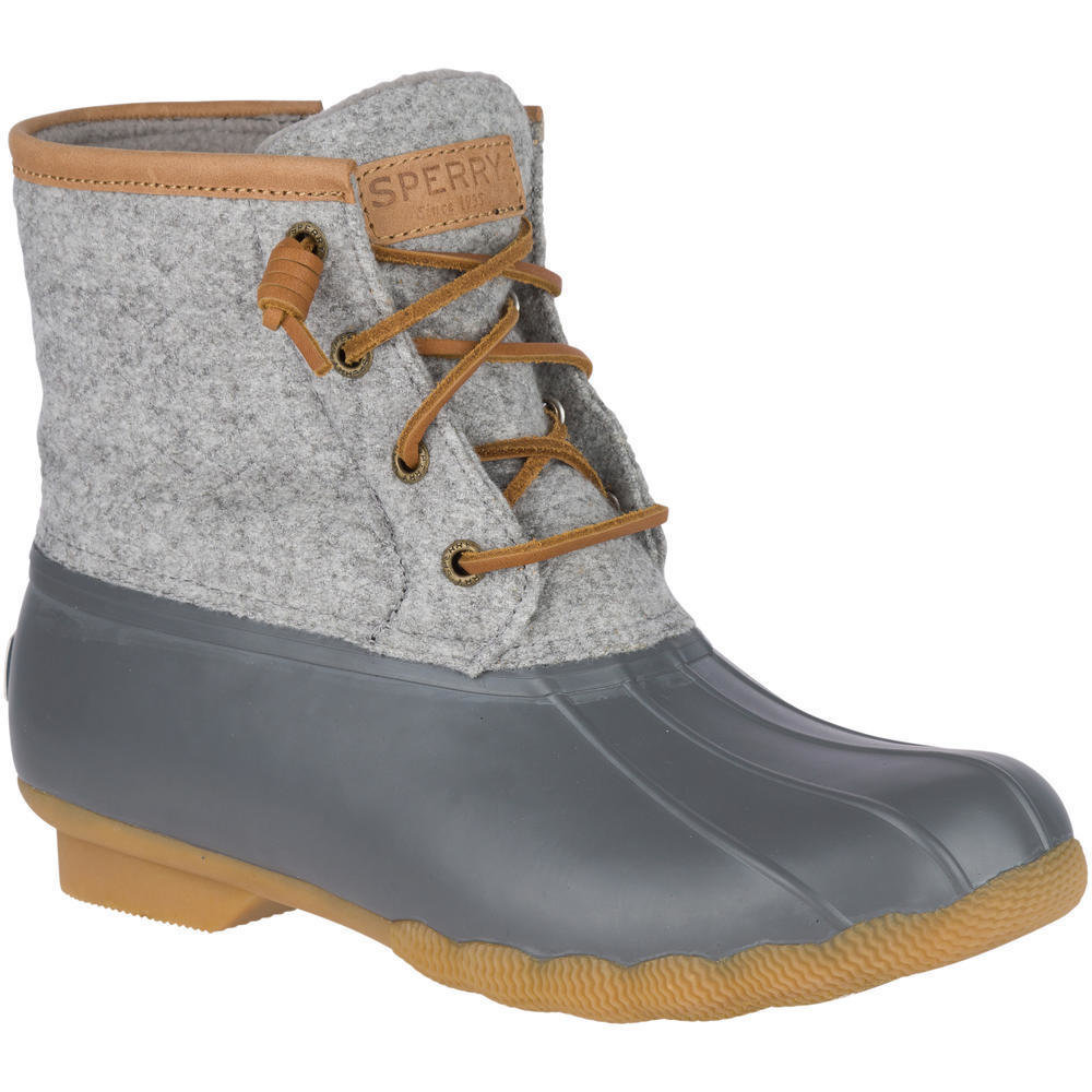 sperry women's saltwater wool embossed duck boot