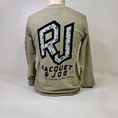 Racquet &amp; Jog Long Sleeve Specialty RJ Camo Tee