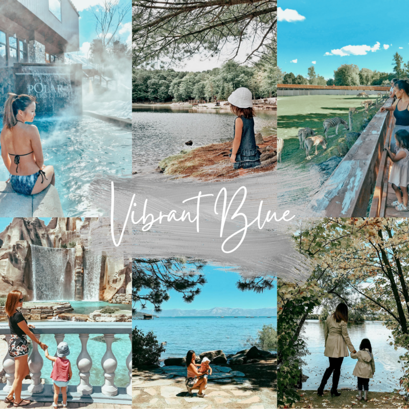 1 VIBRANT BLUE Mobile Lightroom Preset