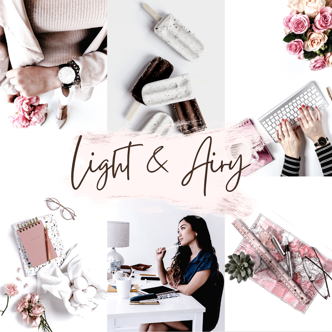 10 LIGHT &amp; Airy Mobile Lightroom Presets