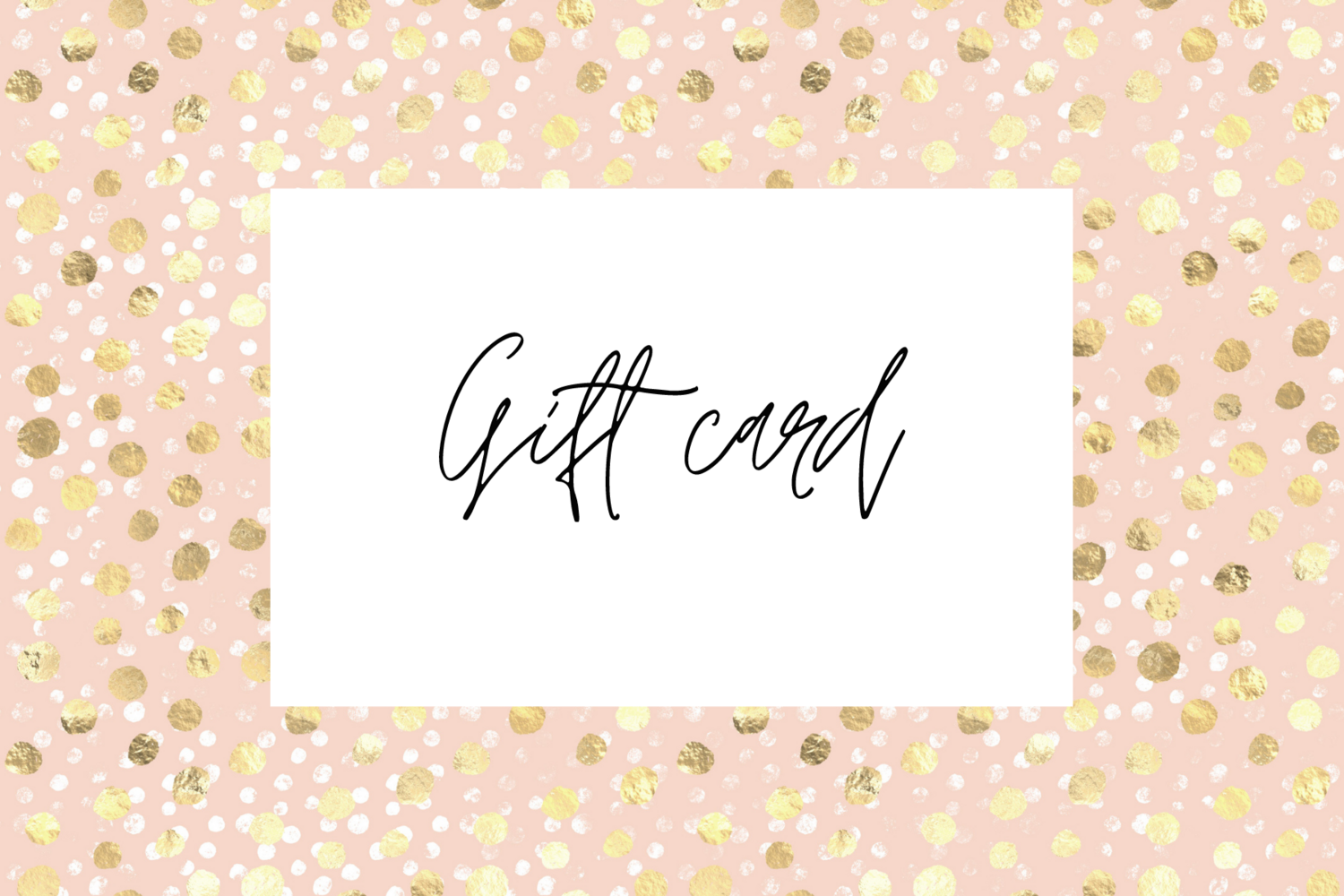 Digital Gift card