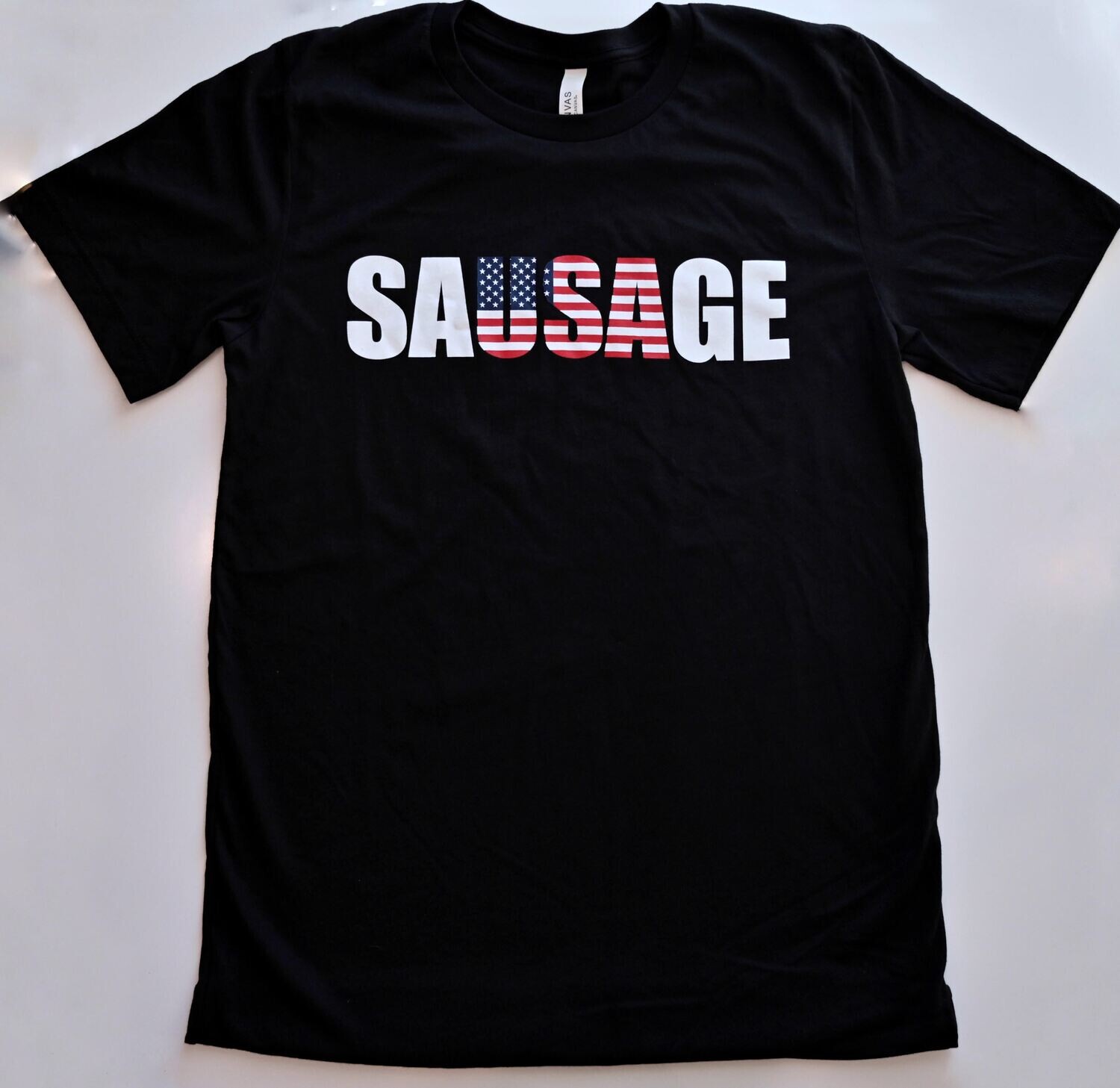 Short Sleeve Flag Sausage Tee