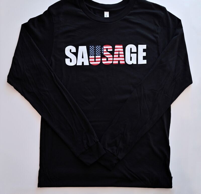 Long Sleeve Flag Sausage Tee