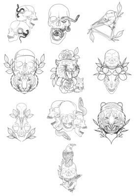Stencil pack (20) + 30% discount code