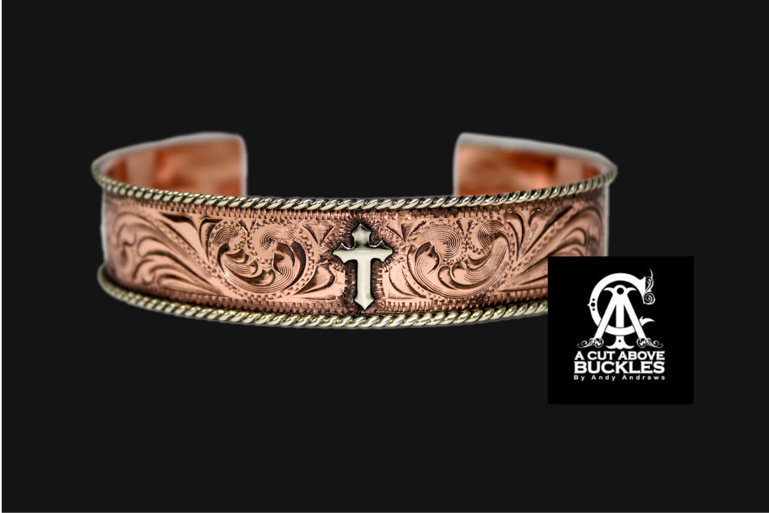 Upon The Cross Cuff Bracelet