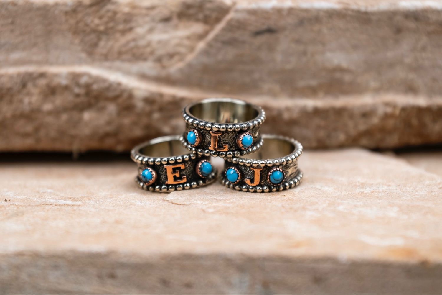 Initial Ring (Hand Made After You Order)