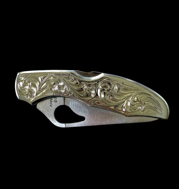 Engraved Pocket Knife