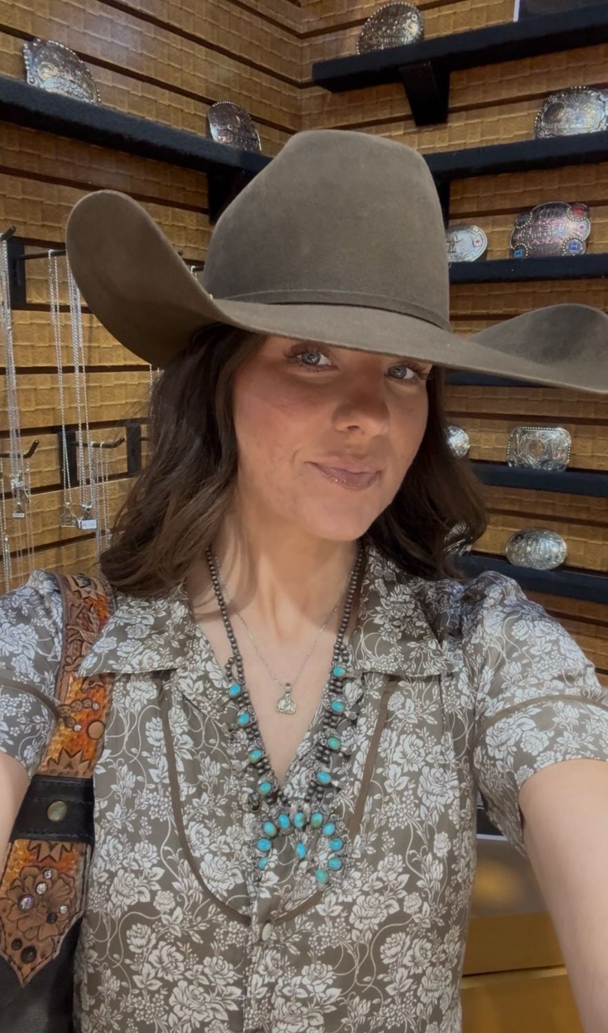 Mini Cow Tag Initial Pendant