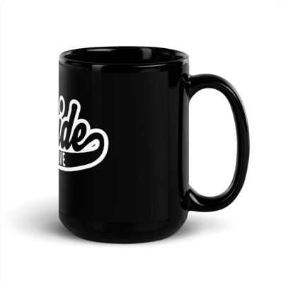 'Soufside Creative' Athletic Black Glossy Mug