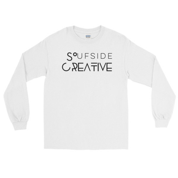 Soufside Creative Original White Long Sleeve T-Shirt