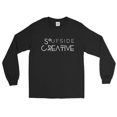 Soufside Creative Original Black Long Sleeve T-Shirt