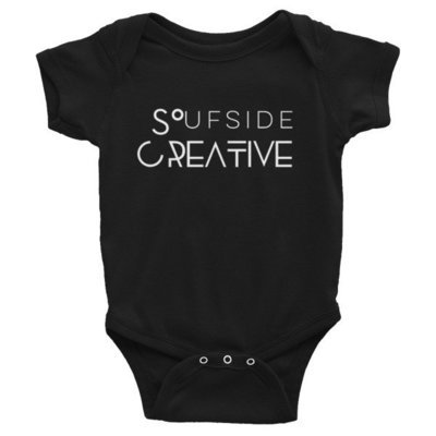 Soufside Creative Original Infant Bodysuit (Black)