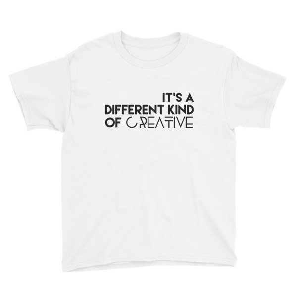 &#39;It&#39;s a Different Kind...&#39; Youth Short Sleeve T-Shirt (Black Letters)