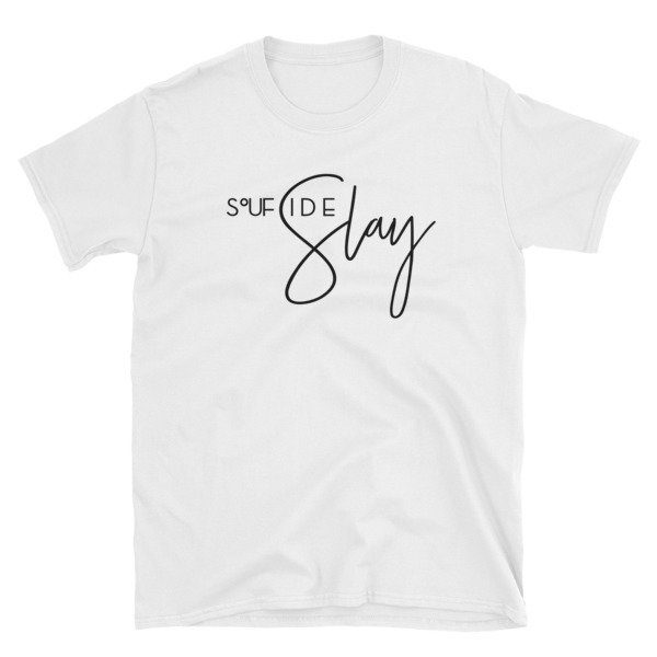 &#39;Soufside Slay&#39; Short-Sleeve Unisex T-Shirt (White)