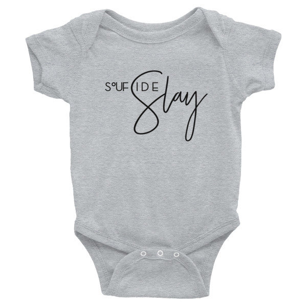 &#39;Soufside Slay&#39; Infant Bodysuit (Colors)