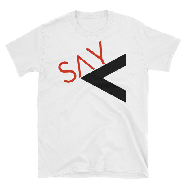 &#39;Say Less&#39; Short-Sleeve Unisex T-Shirt (Red), Size: S