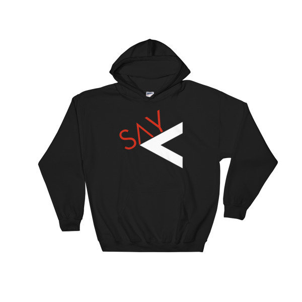 &#39;Say Less&#39; Hooded Sweatshirt (2 Colors), Size: S