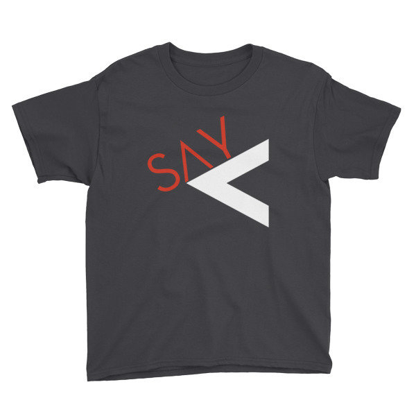 &#39;Say Less&#39; Youth Short Sleeve T-Shirt, Size: XS