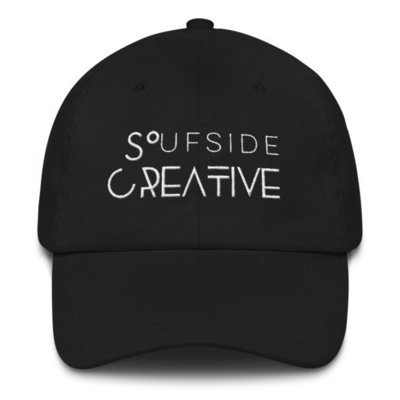 &#39;Soufside Creative&#39; Dad hat (White Letters)