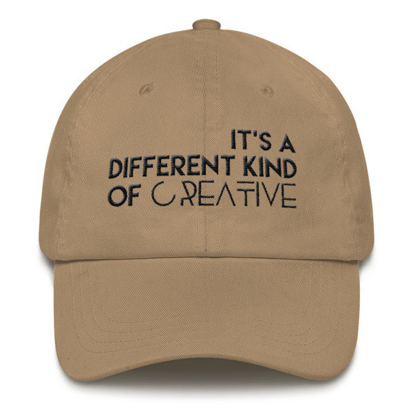 &#39;It&#39;s a Different Kind..&#39; Dad hat, Color: Khaki
