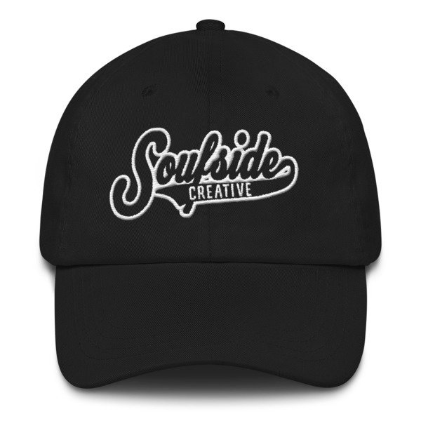 &#39;Soufside Creative Athletic&#39; Dad hat, Color: Black