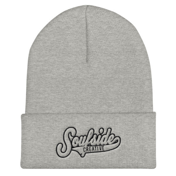 &#39;Soufside Creative Athletic&#39; Cuffed Beanie, Color: Heather Grey