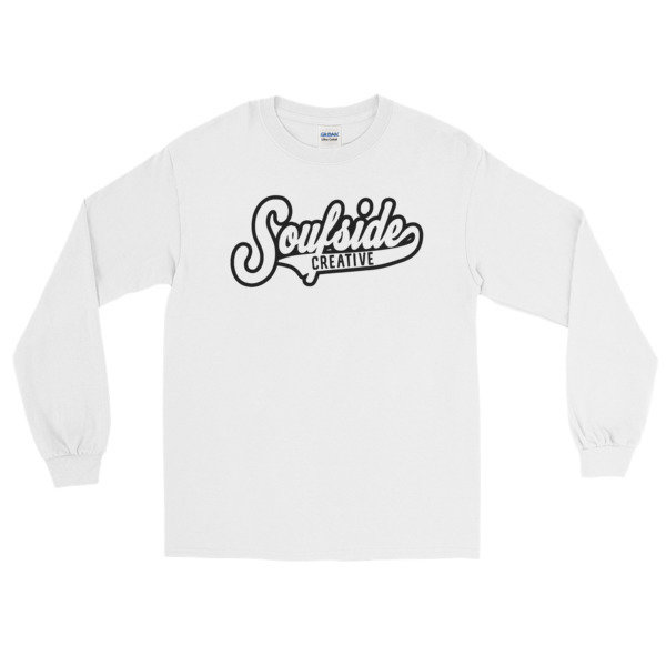 &#39;Soufside Creative Athletic&#39; Long Sleeve T-Shirt, Color: White, Size: S