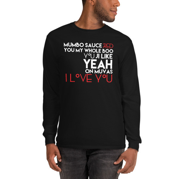 &#39;On Muvas 143&#39; Long Sleeve T-Shirt, Color: Black, Size: S