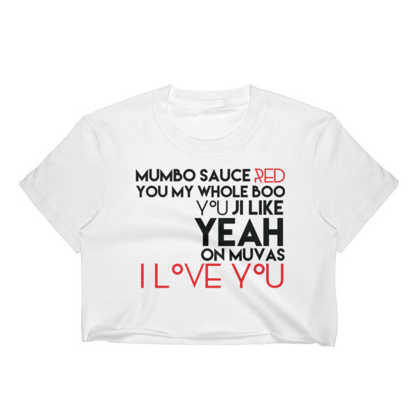 &#39;On Muvas 143&#39; Women&#39;s Crop Top, Size: S