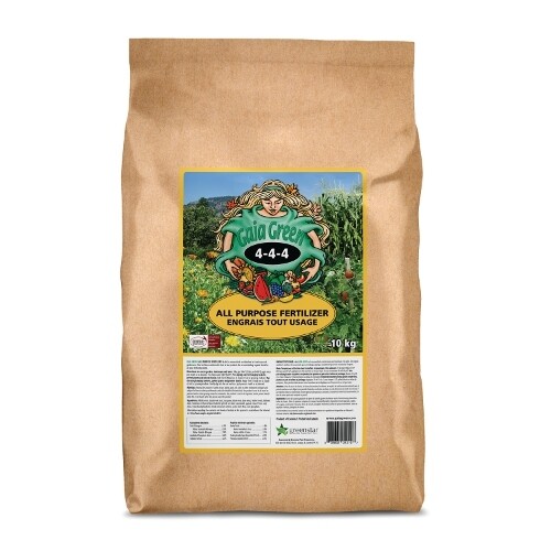 Gaia Green 4-4-4 Certified Organic Fertilizer 10kg bag Gaia Green 4-4-4 Certified Organic Fertilizer 10kg bag