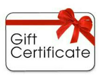 Gift Card - You can choose any amount at check out.