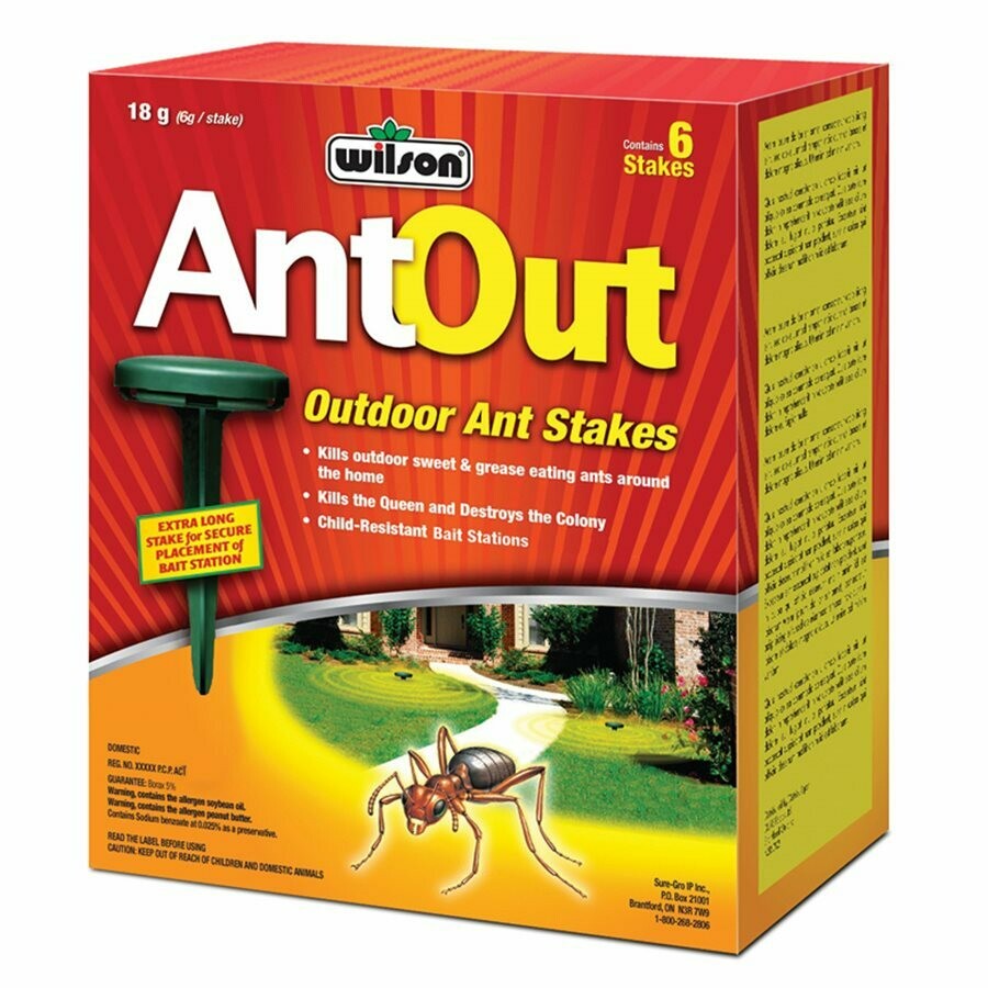 AntOut Outdoor Ant Stakes AntOut Outdoor Ant Stakes