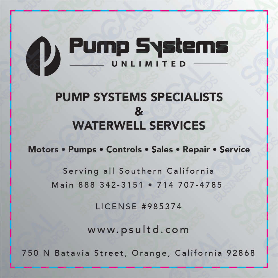 Custom Order - Pump Systems