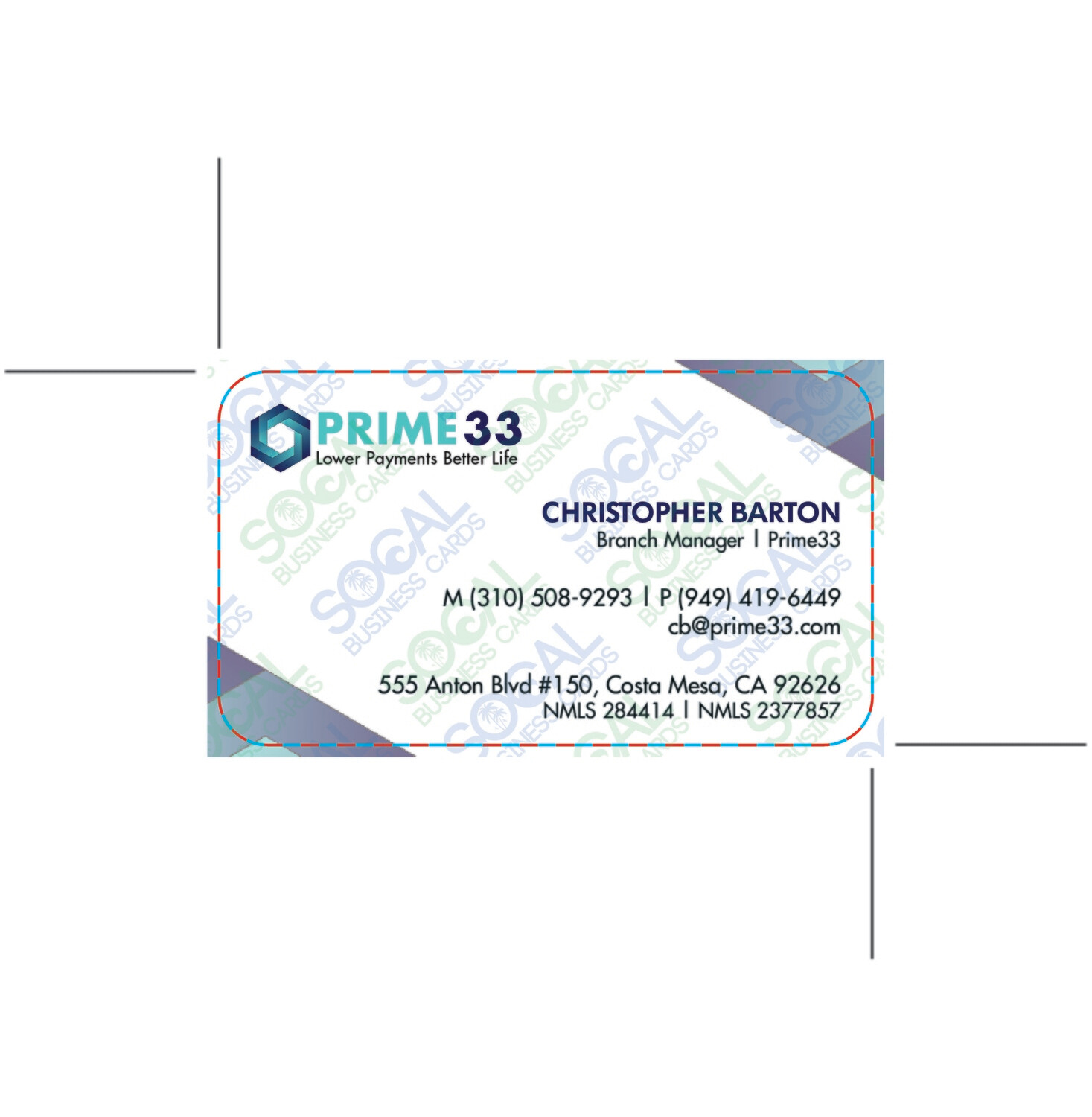 Custom Order - Prime 33