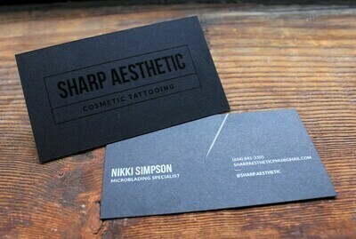 Business Cards on Neenah Classic Crest