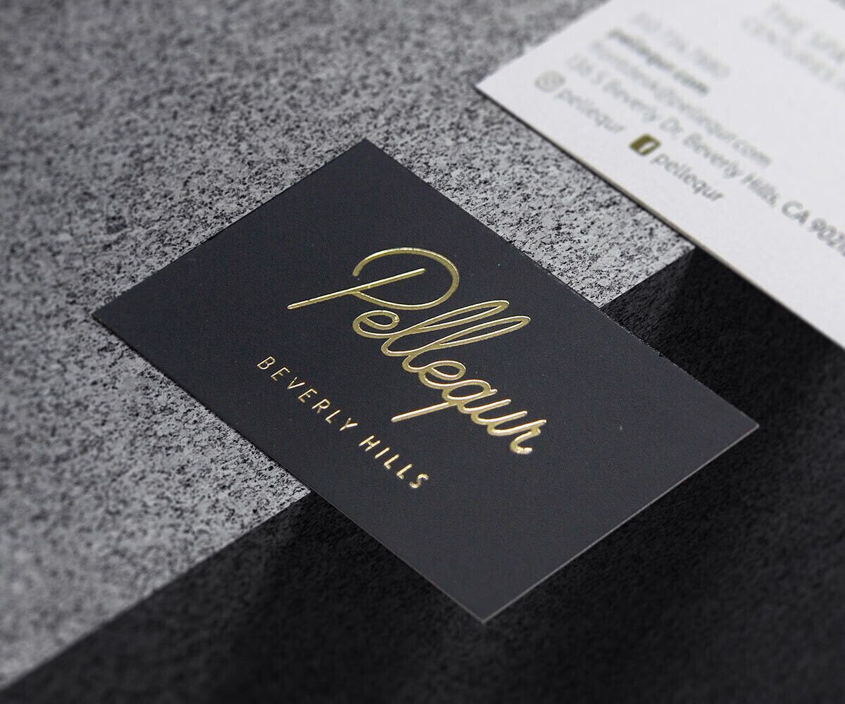 Business Cards - Foil Pressed