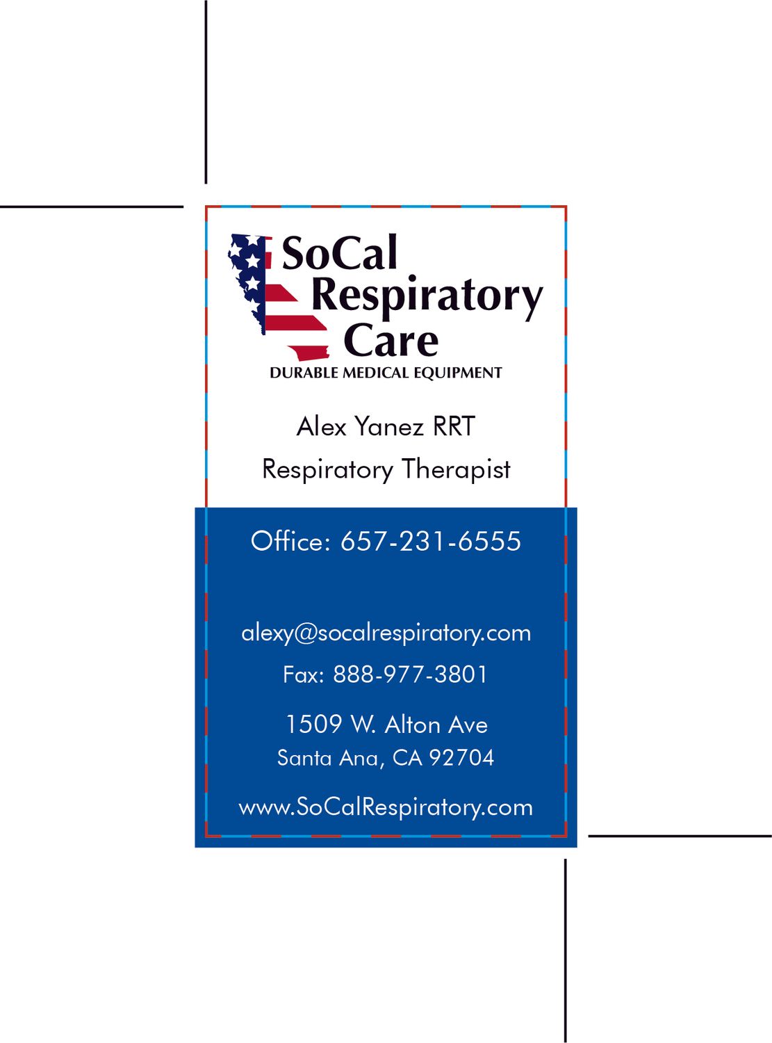 Custom Order - SoCal Respritaory