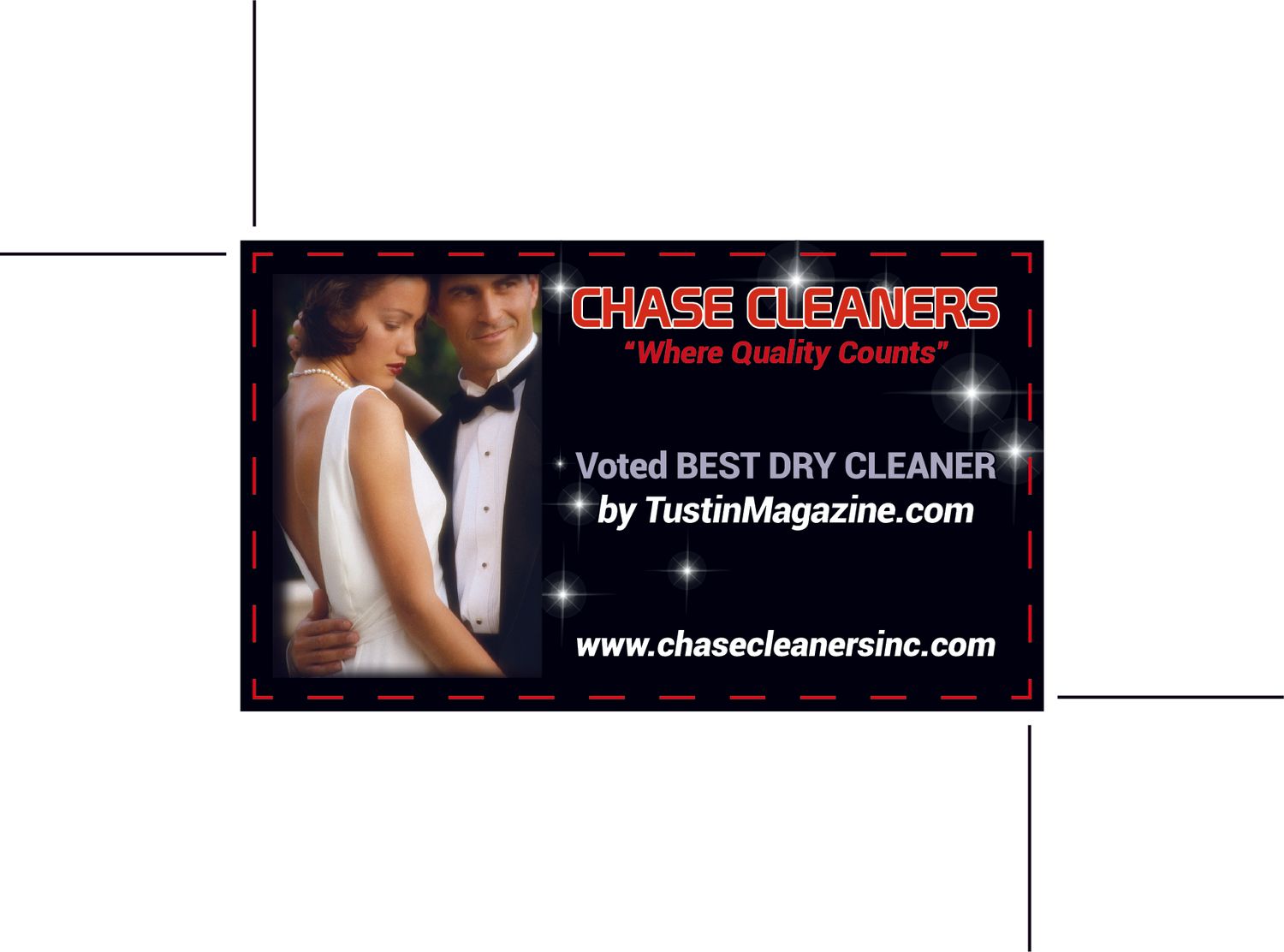 Custom Order - Chase Cleaners