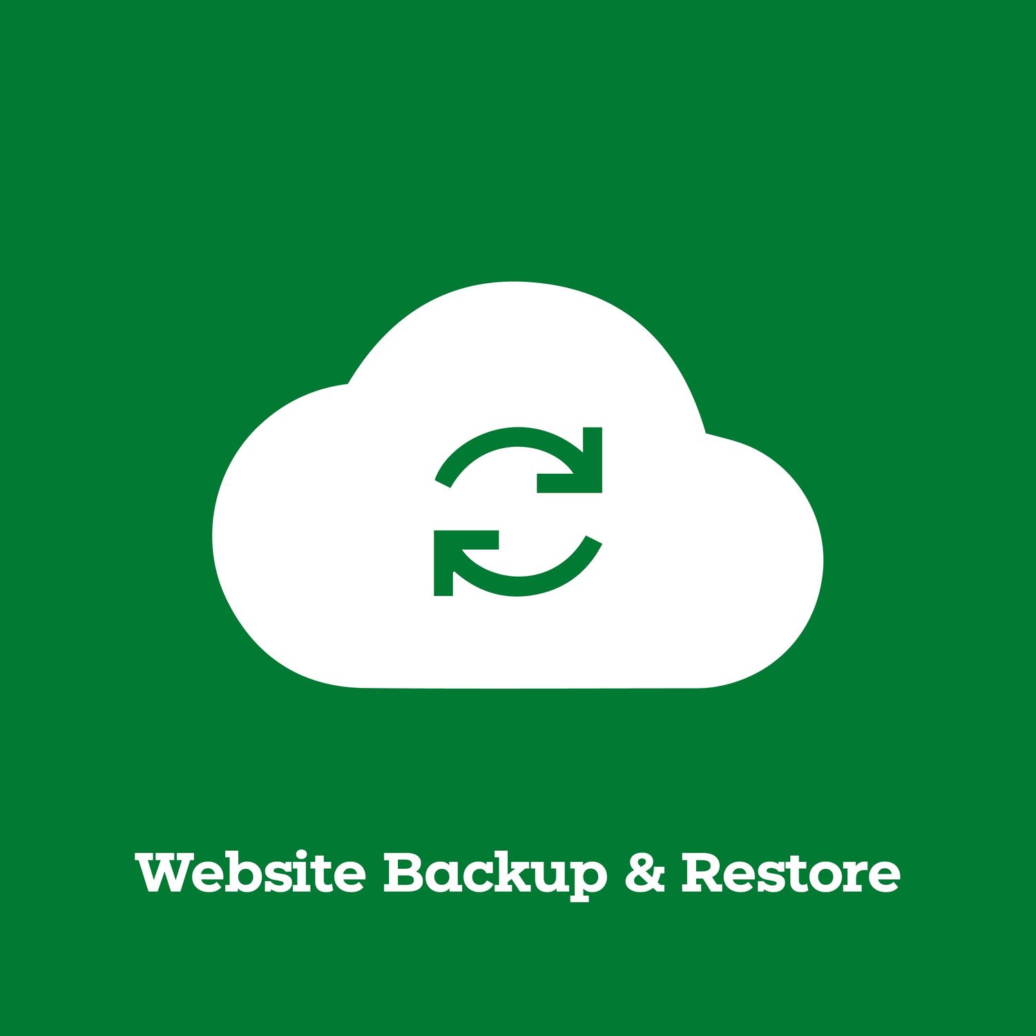 Website Backup &amp; Restore