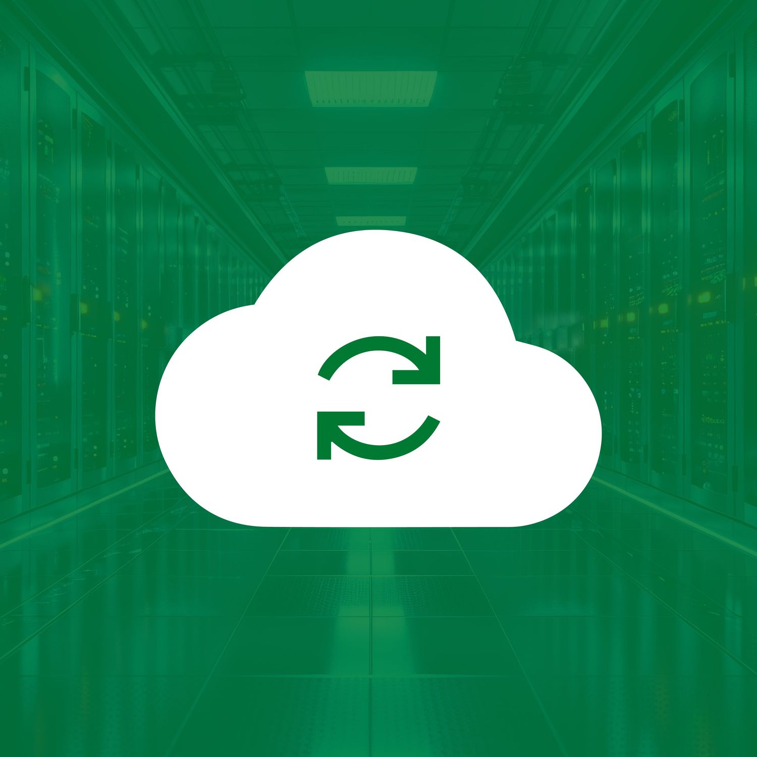 Cloud backup interface – website files and databases securely backed up to prevent data loss or downtime.