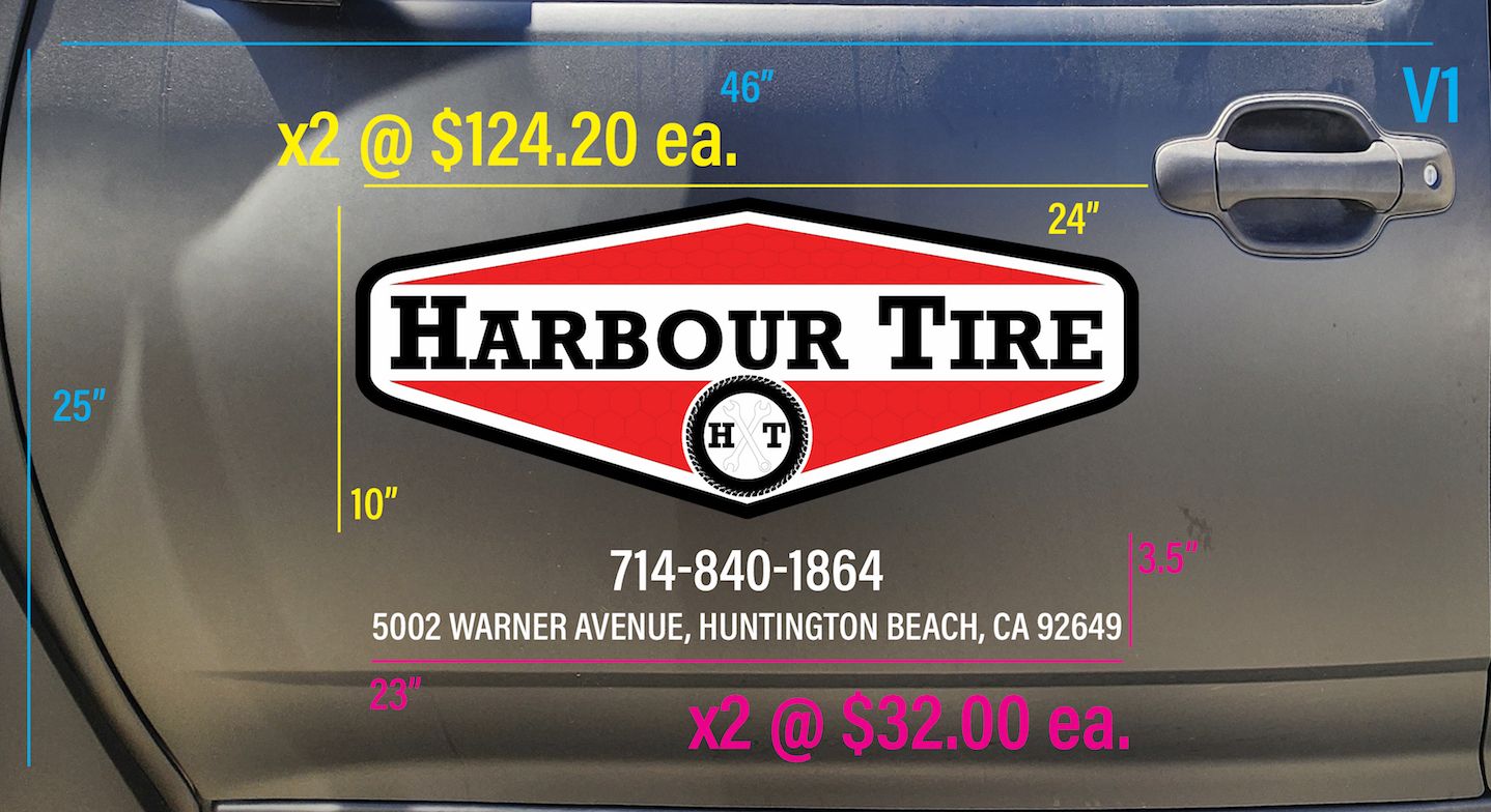 Custom Order - Harbour Tire