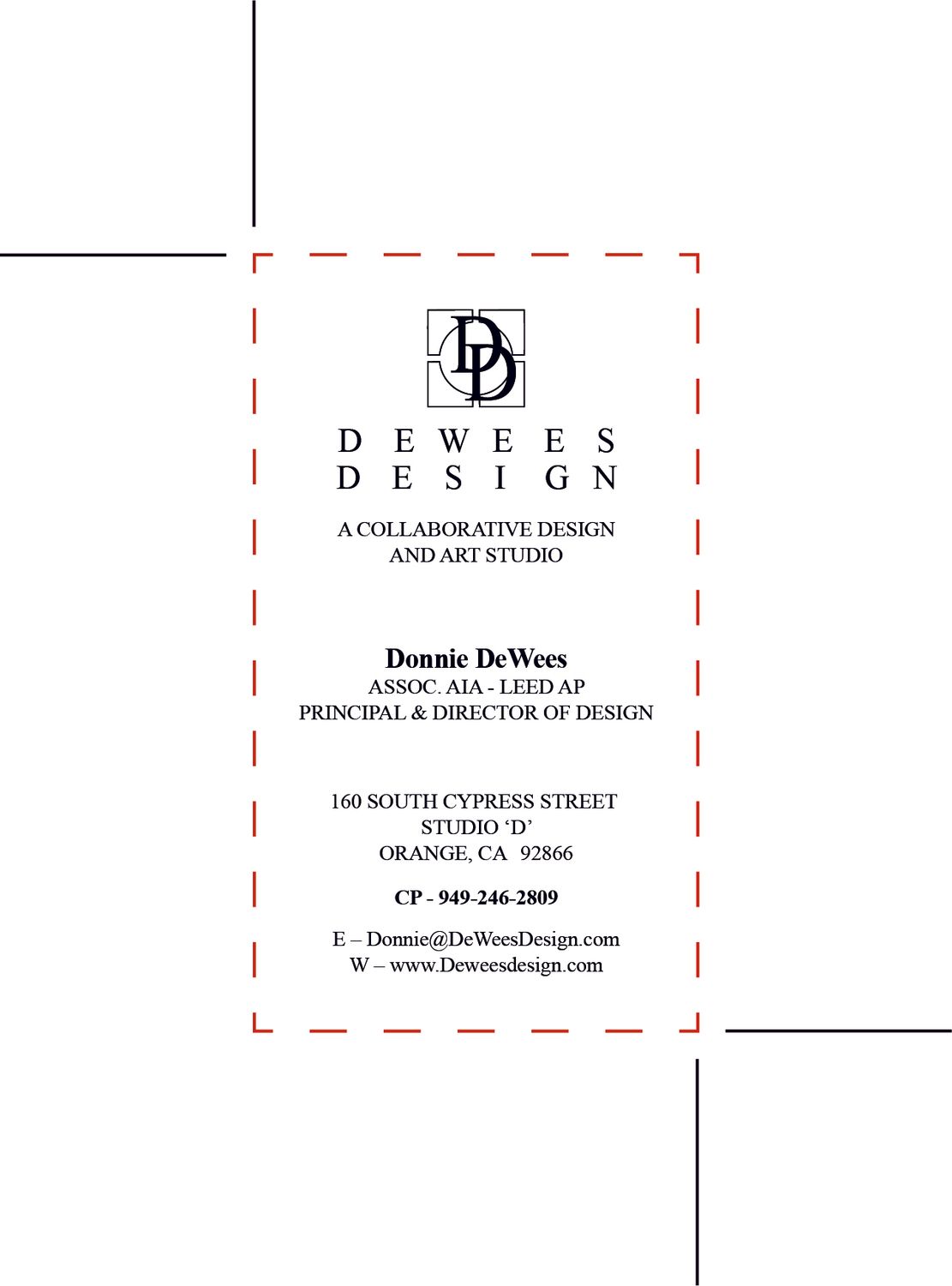 Custom Order - Dewees Design