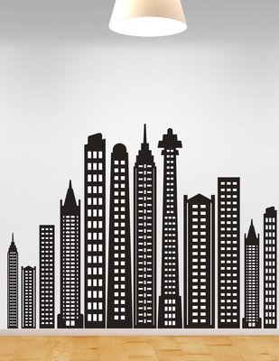 Low-tack wall graphic with 8mil thickness for removable interior decor.