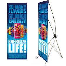 Stands - Collapsible X-Style with Printed Matte Banner (24" x 60")