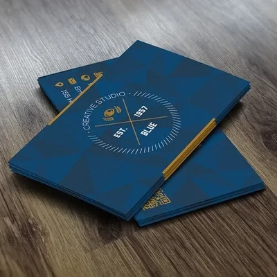 Premium business card printing in Orange County with custom finishes and specialty stocks