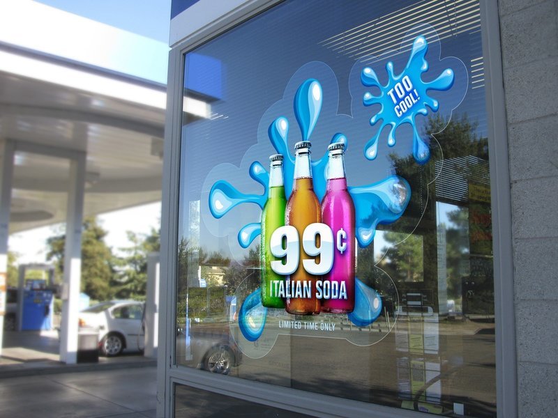 Print installation support for signs graphics displays decals and custom printed products