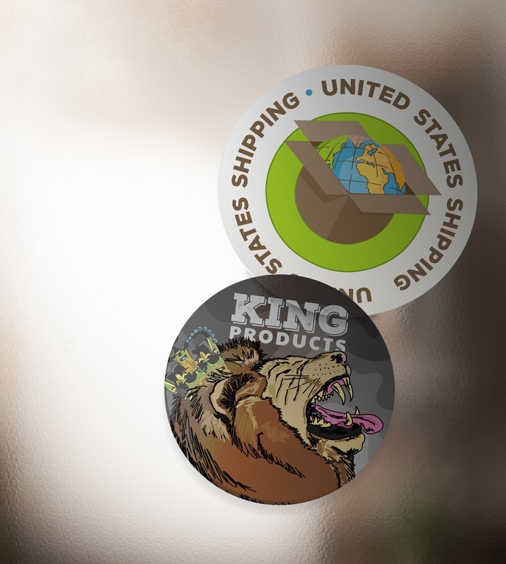 Custom sticker printing for labels packaging promotions product branding and events