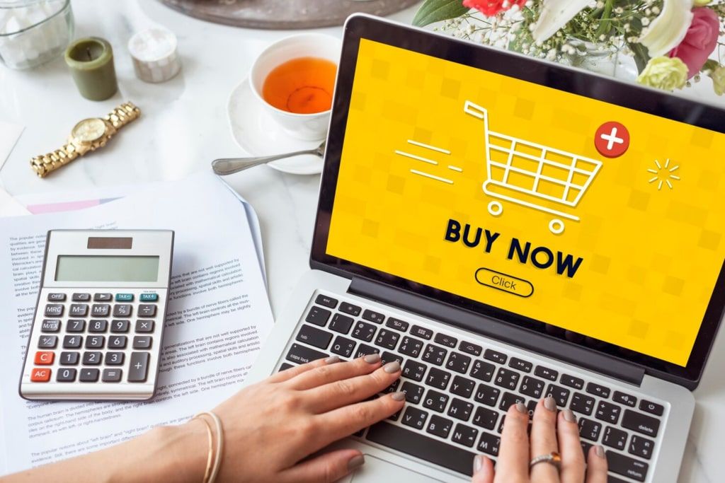 Mobile view of Ecwid storefront – responsive e-commerce site optimized for smartphone shopping and checkout.